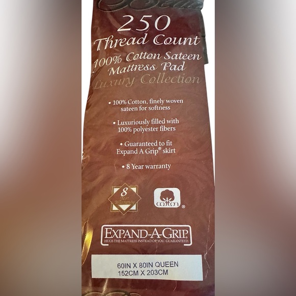 Beautyrest Mattress Pad- White - Picture 2 of 5